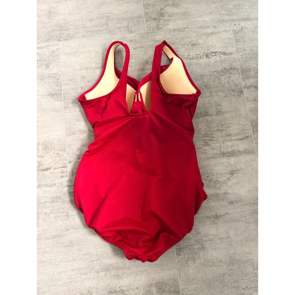 Miraclesuit DD-Cup Revele One Piece Grenadine Swimsuit Size 18DD - Picture 6 of 11